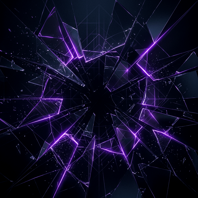 Shattered Noir Background